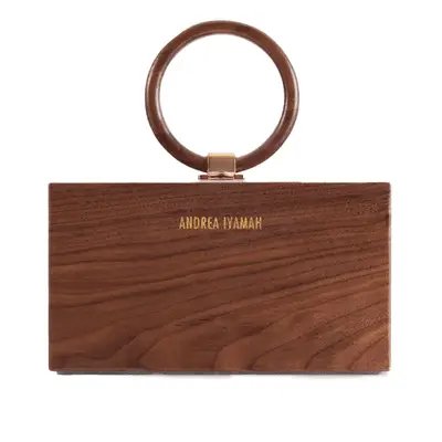 Andrea Iyamah Owa Wooden Clutch