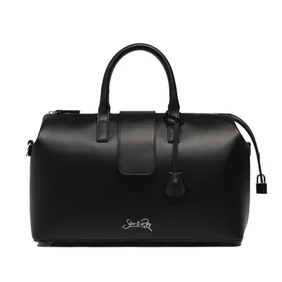 Silver & Riley Convertible Executive Bag in black
