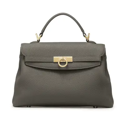 Parisa Wang Grace Medium Soft Top Handle Bag in Parisian gray