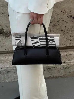 JW Pei Elaine Pearl-Embellished Fringe Bag in white