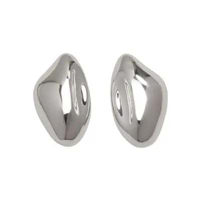 silver Banana Republic earrings