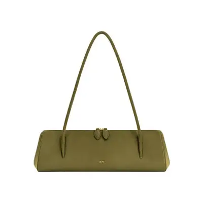 olive green shoulder bag