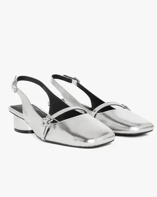 silver heels by Lisa Says Gah