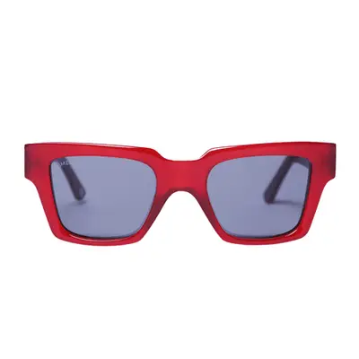 Paradigm Eyewear Bianca sunglasses with black frames and gold lenses