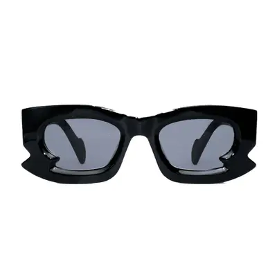 Milaner The Monica Sunglasses in blush pink nude