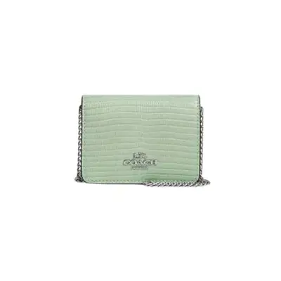 coach mini wallet with chain