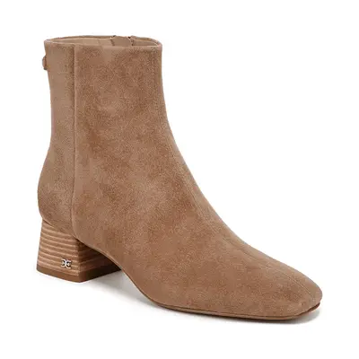 Sam Edelman Paige Bootie in almond taupe suede