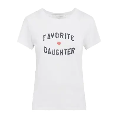 Sabrina Carpenter wears a Jesus Was a Carpenter oversized graphic tee on stage at Coachella