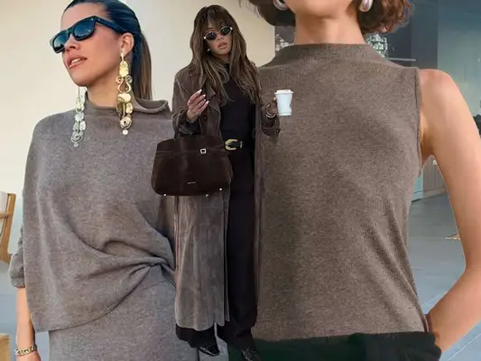 Mocha Colored Clothing