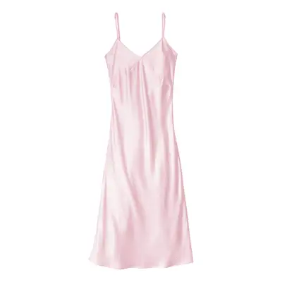 Petite Plume Silk Cosette Night Dress in pale pink