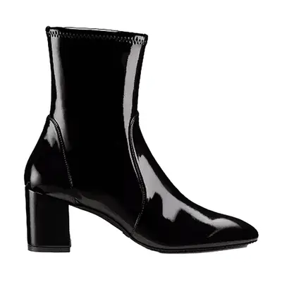 Stuart Weitzman Yuliana 60 boots in black patent leather