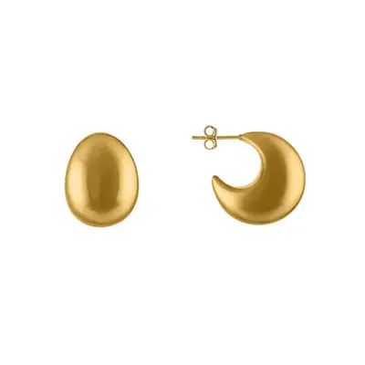 Chunky gold hoops from Oma The Label