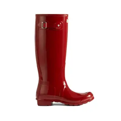 red Hunter boot