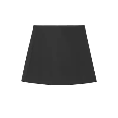 Black mini skirt