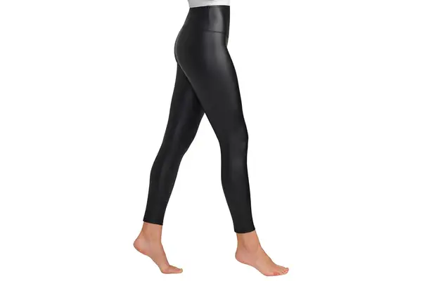 Amazon Yummie Faux Leather Shaping Legging