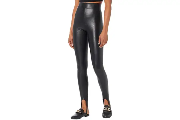 Zappos Commando Faux Leather Stirrup Leggings