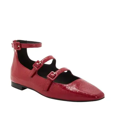 Katy Perry Confidant Mary Jane Flat in crimson red