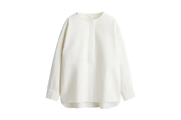 H&M Pullover Twill Blouse
