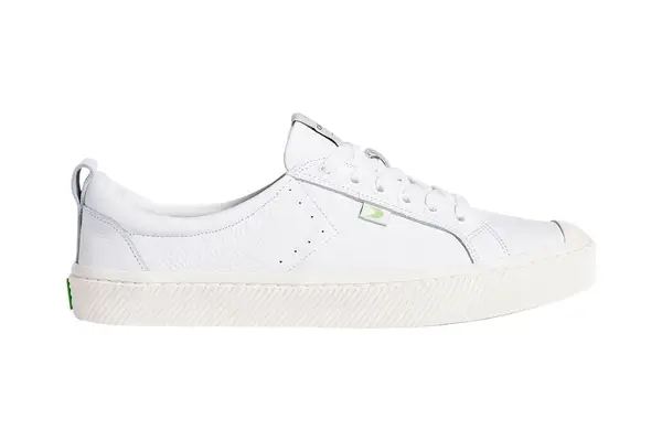 Triple White Premium Leather OCA LOW