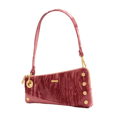 silver metallic handbag from Dior