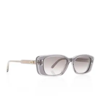 crystal clear frame sunglasses