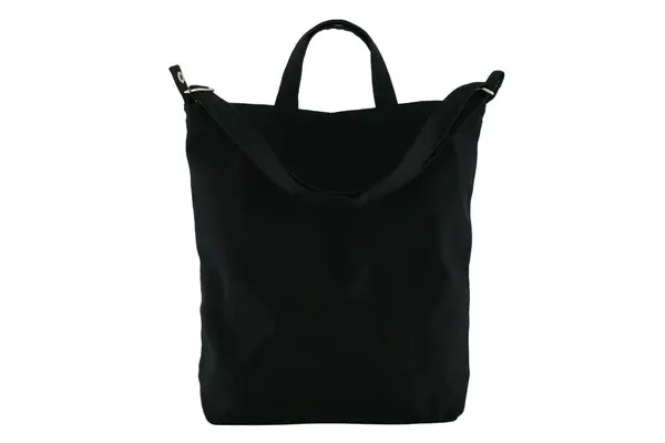 Close-up details of the shoulder strap of the Monos Metro Carry All Duffel