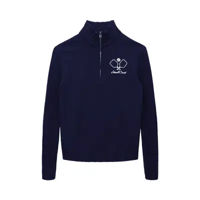 Staud Serve Sweater in navy