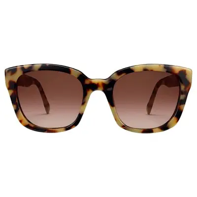 Randolph Elinor Fusion sunglasses in gold and tortoise