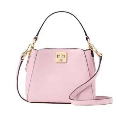 Kate Spade Phoebe Mini Top Handle Crossbody bag in light millennial pink