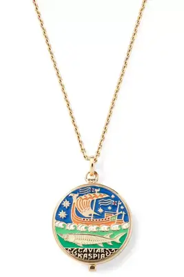 Alison Lou Caviar Necklace