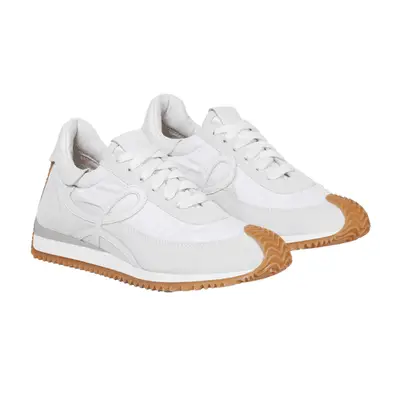 Loewe Flow Runner Suede Sneakers in white