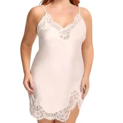 Homebodii Sian Slip in off-white on model