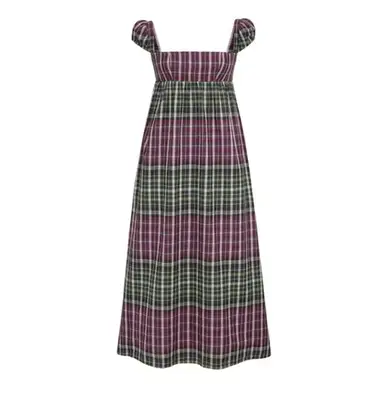 Autumn Adeigbo Plaid Summer Dress