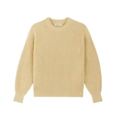 yellow knit sweater