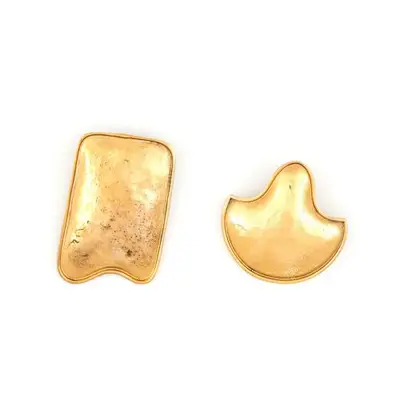 Positive Space Puzzle Earrings ($485)