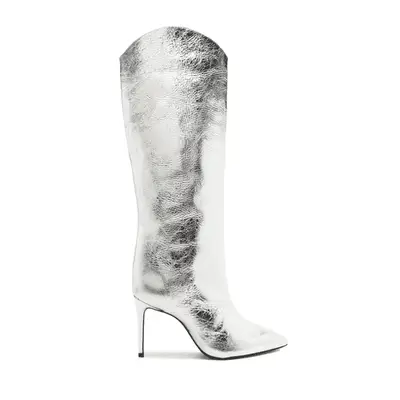 Schutz Maryana Boot in silver