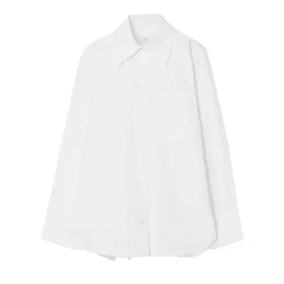 COS Oversized Tailored Shirt in white