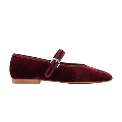 Dolce Vita Roslyn Ballet Flats in wine velvet