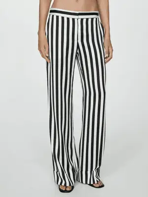 Mango striped pants.