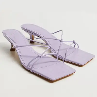 Knots Heel Sandals ($60)