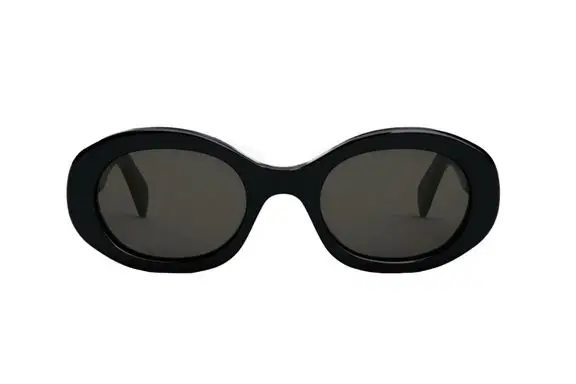CELINE Triomphe 52mm Oval Sunglasses
