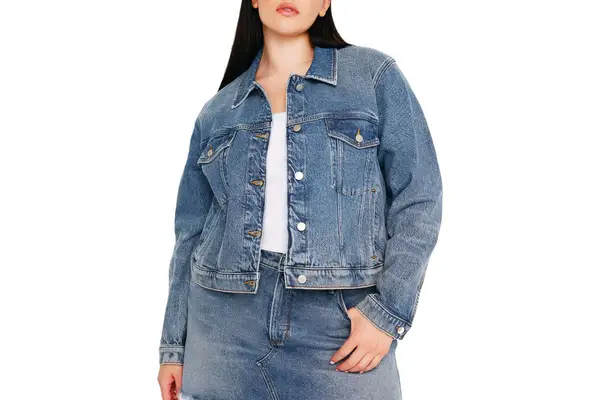 Good American Classic Denim Jacket