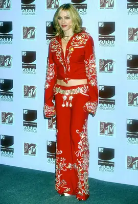 Madonna at the Europe MTV Video Music Awards in 2000