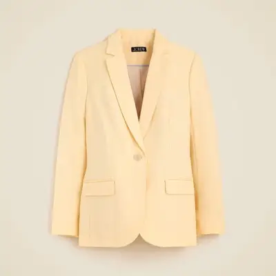 Butter yellow blazer 
