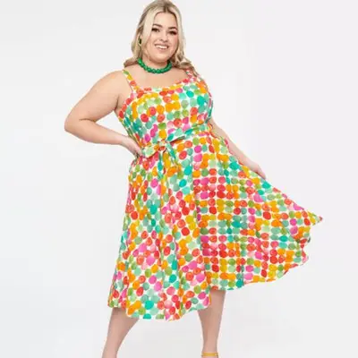 House of CB Samaria Vintage Cream Corset Sundress