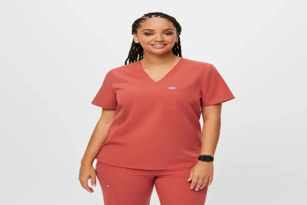 Catarina en-lommes skrubbetopp