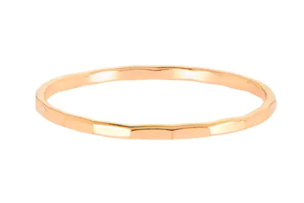 Catbird Classic Hammered Ring