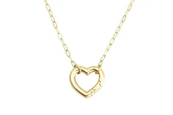 Rellery Heart Paperclip Chain