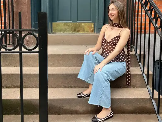 Handluję moje subtelne zszywki garderoby na letni trend w kropki