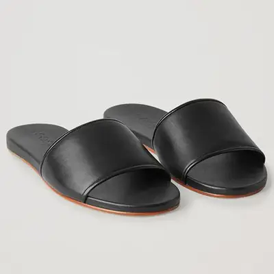 Leather Slides